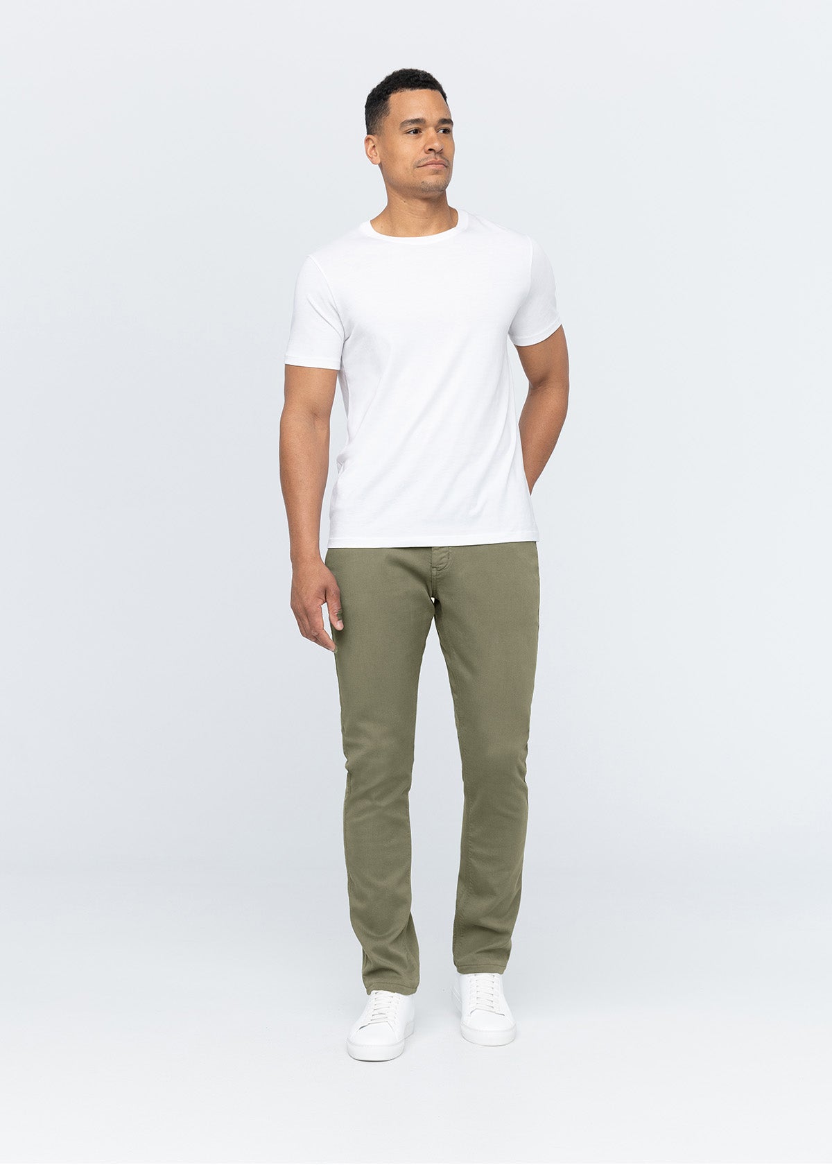 Men's Light Fern Relaxed Fit Dress Sweatpant Full Body