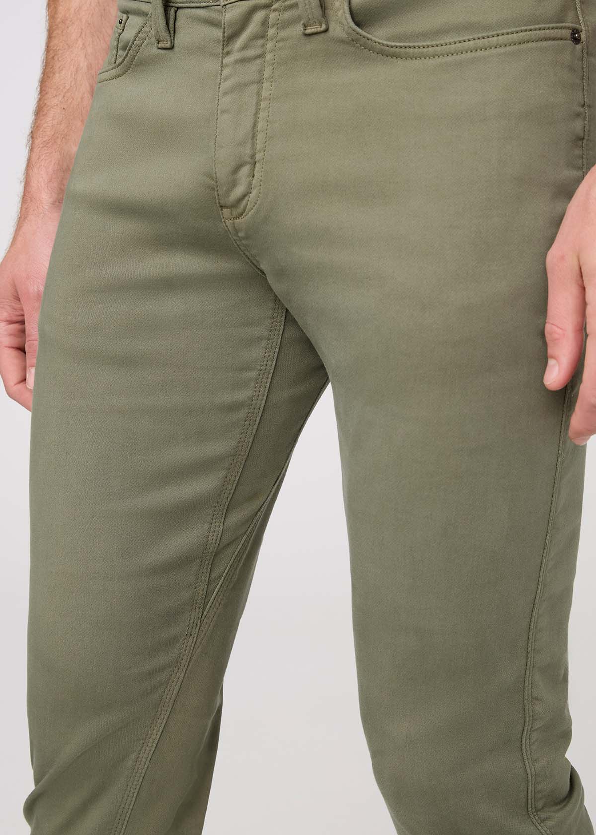 Men's Light Fern Slim Fit Dress Sweatpant Gusset