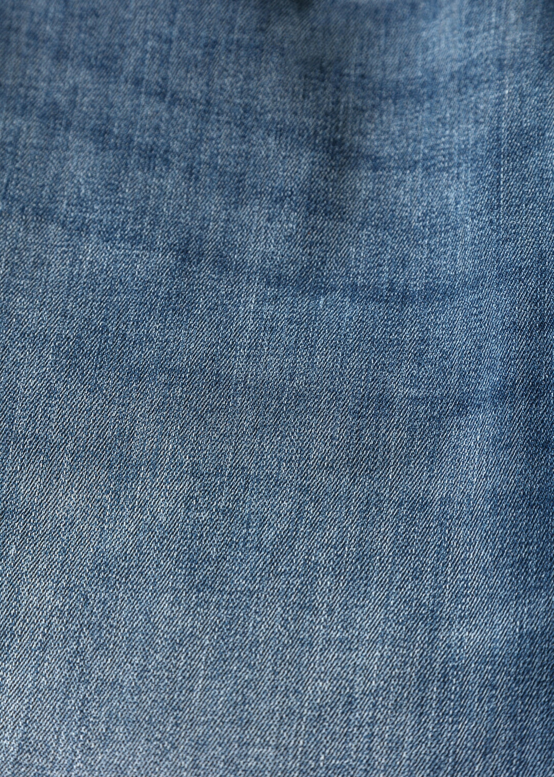 light blue washed stretch denim