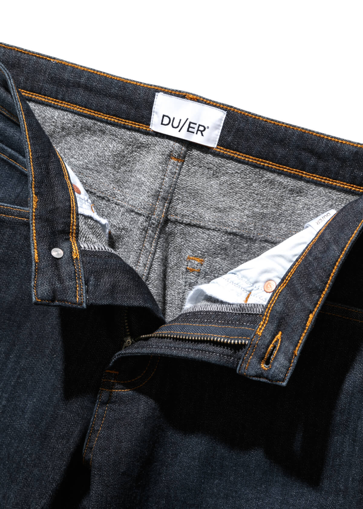 fleece-lined jeans