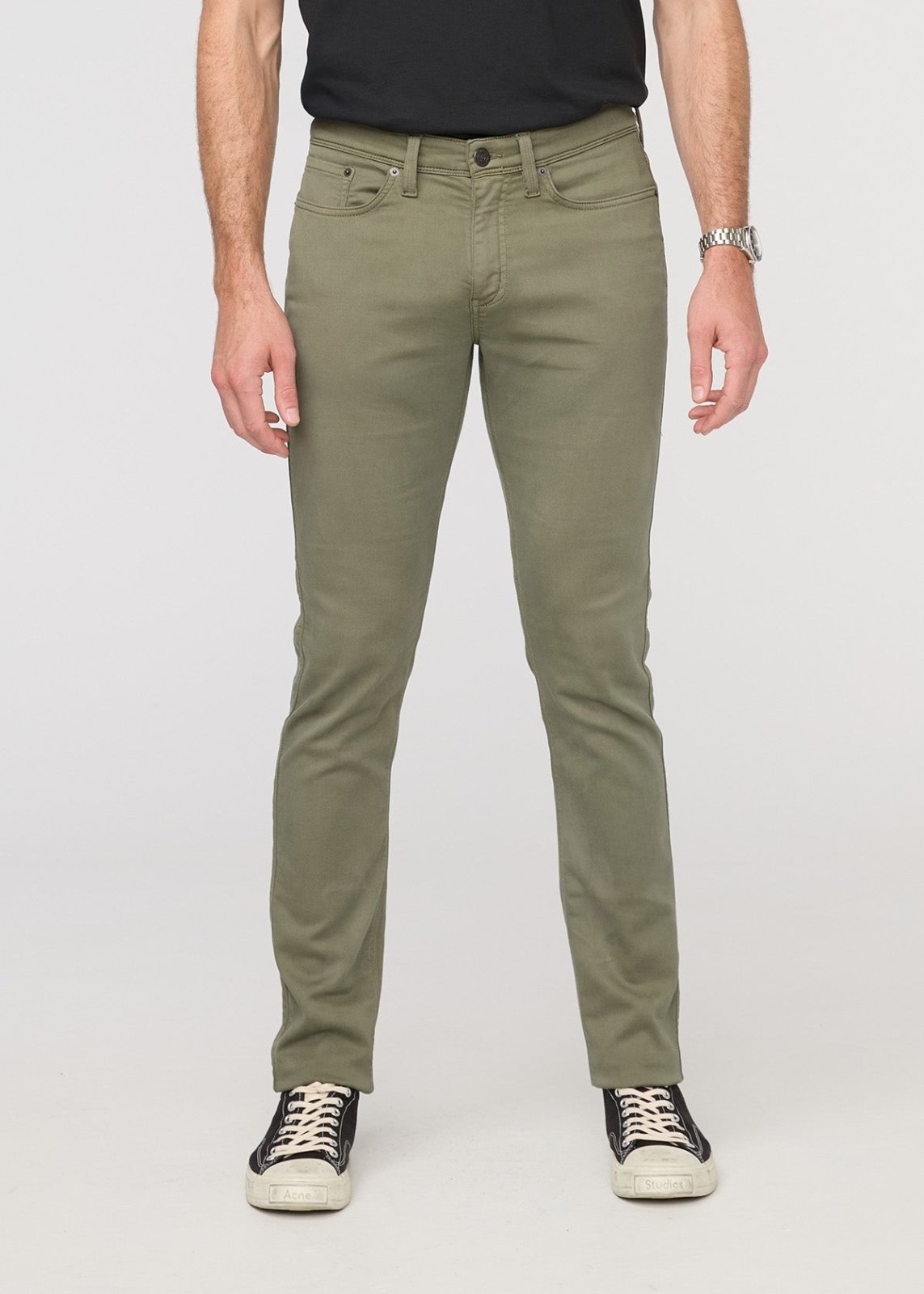 Men's Light Fern Slim Fit Dress Sweatpant Front