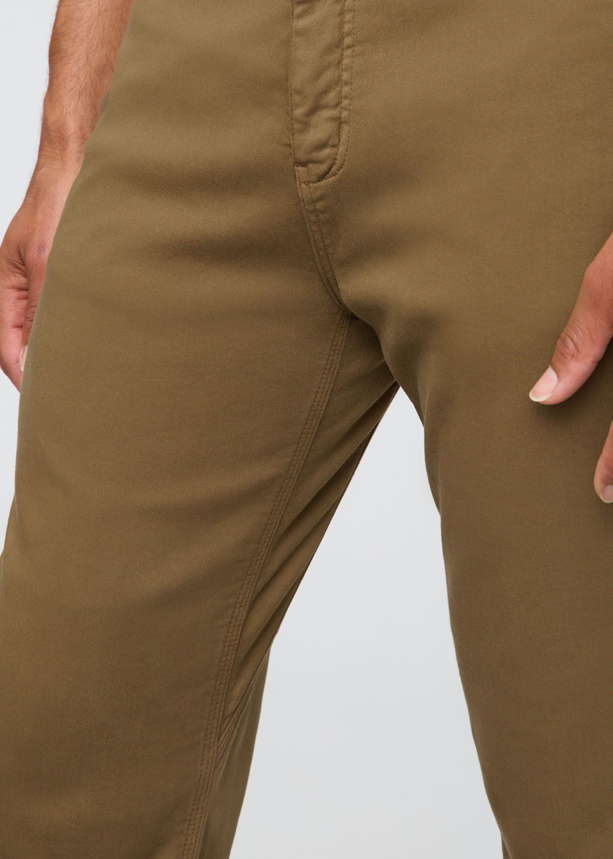 mens tobacco straight fit dress sweatpant gusset